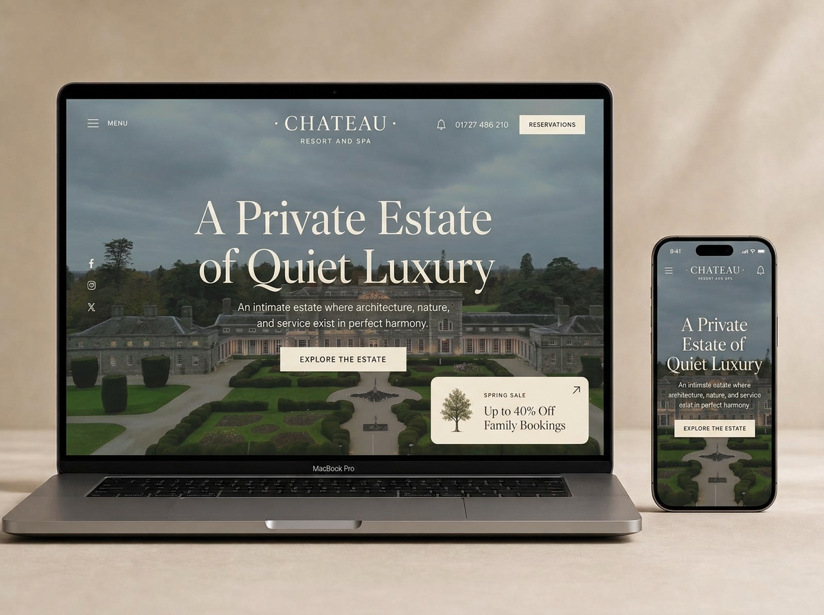 Hotel & Spa Website