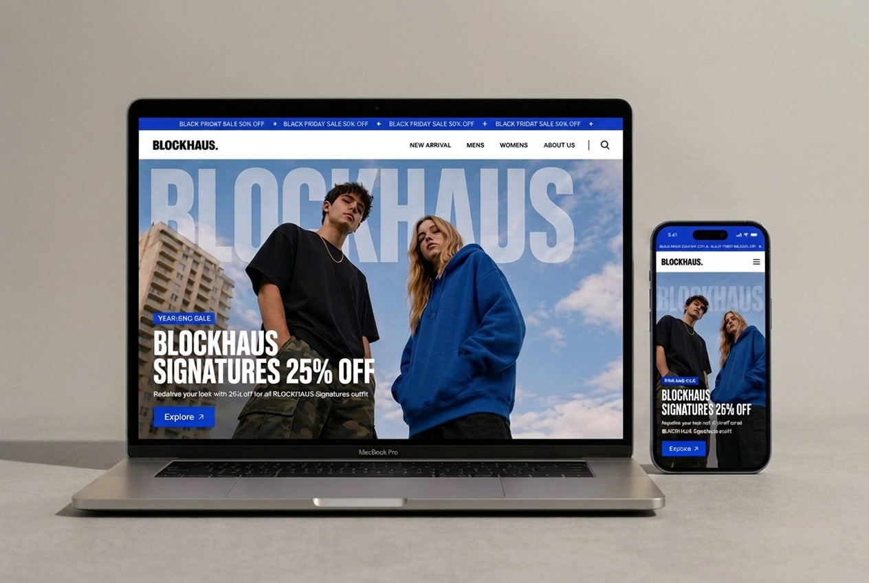 Clothing Store Website